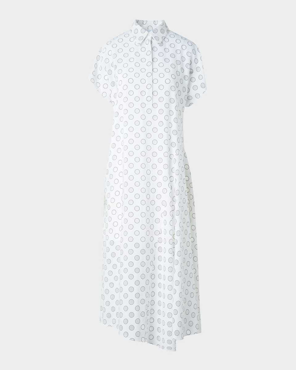 Polka Dot Polo Shirtdress